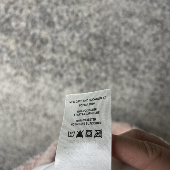 Patagonia Vest Womens Large 12 Pink Fuzzy Fleece Full Zip Sleeveless Outdoors - Picture 6 of 7